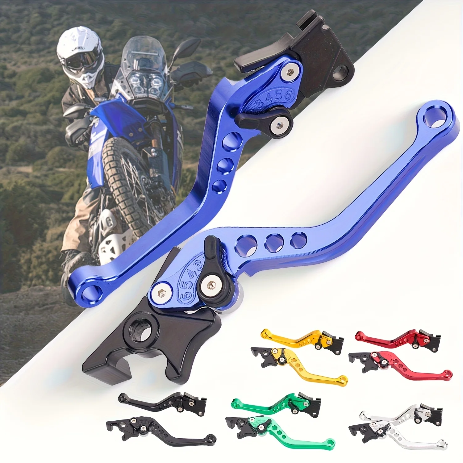 Universal CNC Motorcycle Adjustable Brake Clutch Levers Motorbike Brake Lever Handle Bar Motor Grips Brake Lever Modified Parts