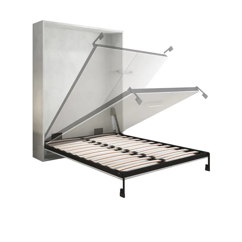 YJQ folding invisible bed hidden up and down side bed balcony multi-function flip bed