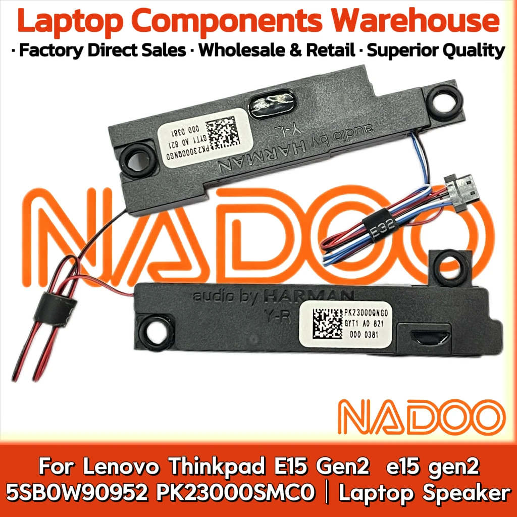 New Original Laptop Notebook Speaker For Lenovo Thinkpad E15 Gen2  e15 gen2 5SB0W90952 PK23000SMC0 Built in horn audio