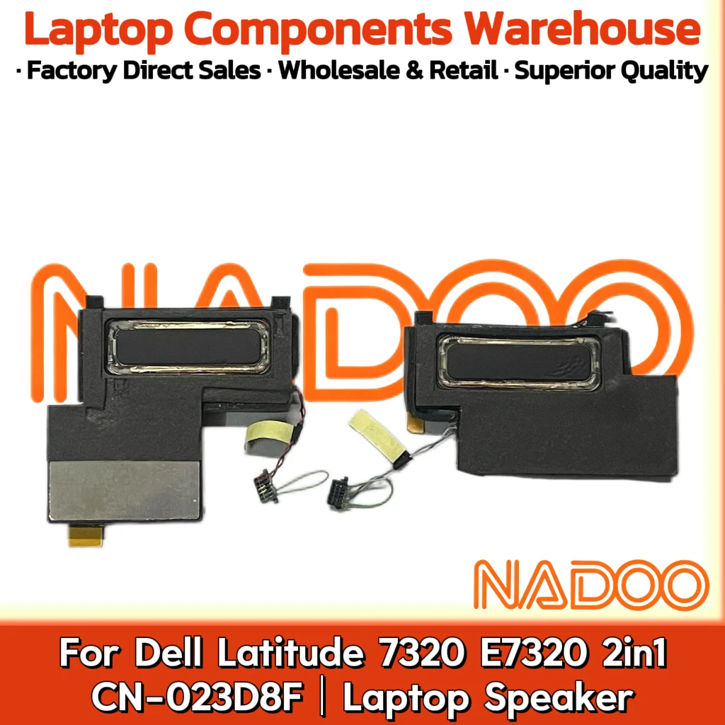 New Original Laptop Notebook Audio Speaker For Dell Latitude 7320 E7320 2in1 CN-023D8F built-in speaker horn audio