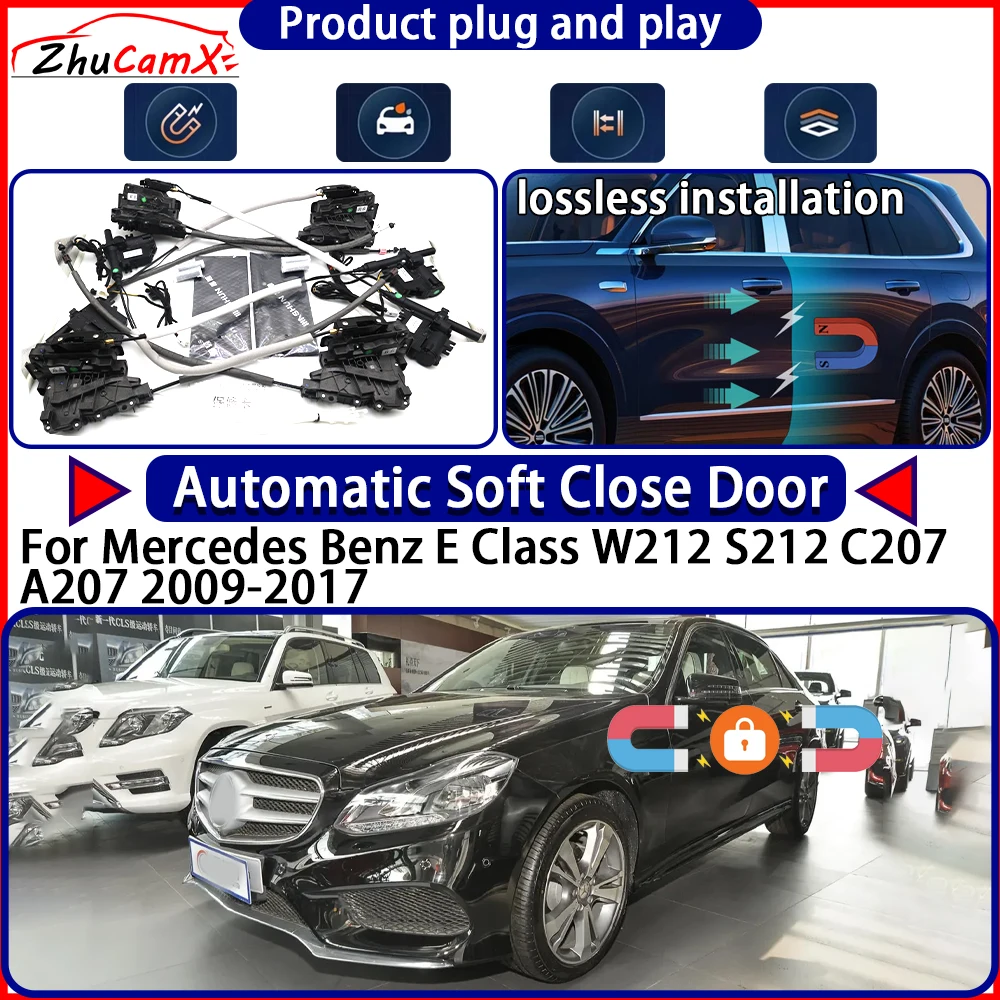 OEM Electric Door Lock Actuator for Mercedes Benz E Class W212 S212 C207 A207 2009-2017 Close Door Kit Power Latch System Auto