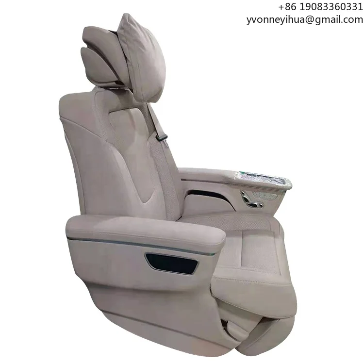 Luxury Rear Leather Car Seats For Mercedes Sprinter Vito V Class Auto Modified Seats For Sprinter