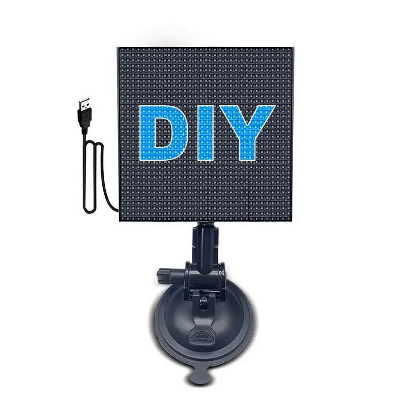 Smart LED Pixel Display, APP Control Display with 32X32 Programmable LED Screen for Home Decoration, Business Advertisement
