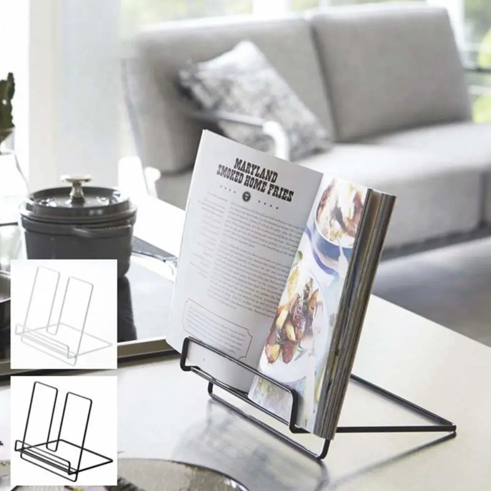 Simple Folding Magazine Reading Stand Detachable Stable Structure Tablet Computer Rack Multi-Purpose Rust-proof