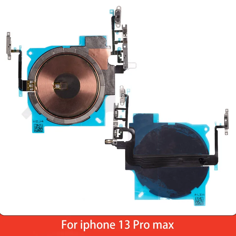 Wireless charging chip NFC Coil With Volume for iphone 13 Pro max Charger Panel Sticker Flex Cable