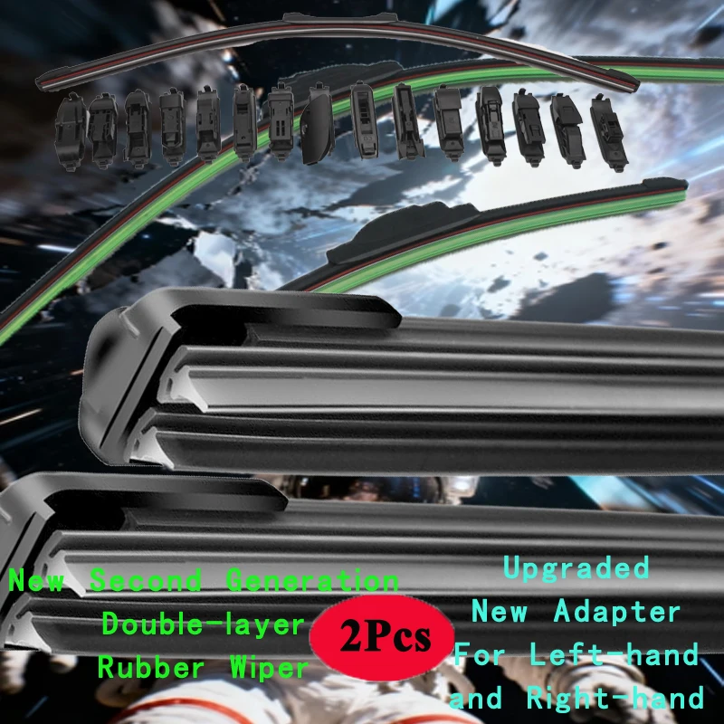 For Acura EL ES3 MB4 Sedan 1997 1998 1999 2000 2001 2002 2003 2004 2005 Car Wipers Parts Double Rubber Windshield Wiper Blade