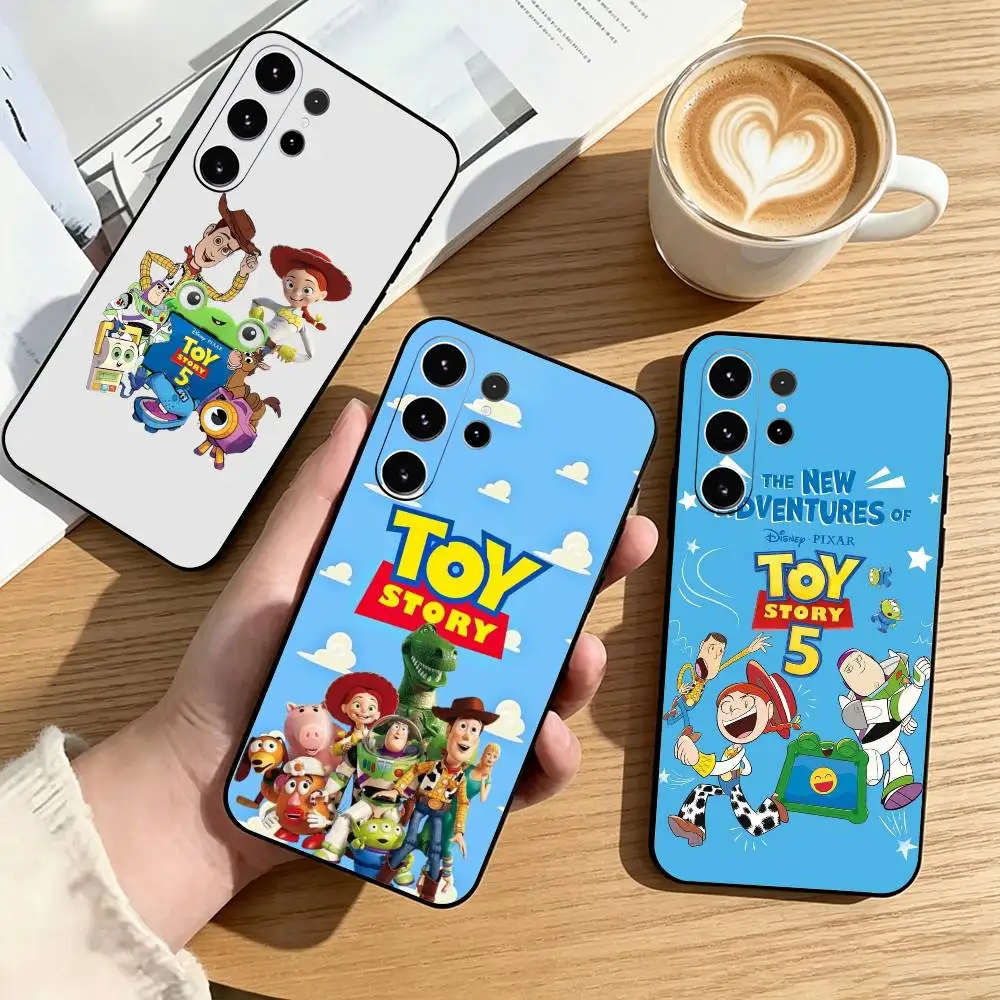 Toy Story-S 5 Jessie-S Phone Case Black Silicone Soft For Samsung S25,S24,S21,S22,S23,S30,Ultra,S20,Plus,Fe,Lite Gift