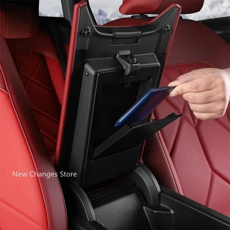 For BMW X3 G45 2025+ Car Styling Center Console Armrest Storage Box Glove Cover Interior Kit Protector Decoration Accessories
