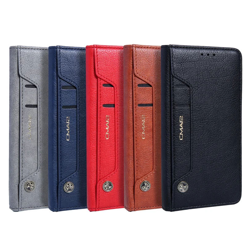 Luxury PU Leather Wallet Card Slot Holder Phone Case For iPhone 11 12 13 14 15 16 17 Pro Max Plus Flip Shockproof Protect Cover