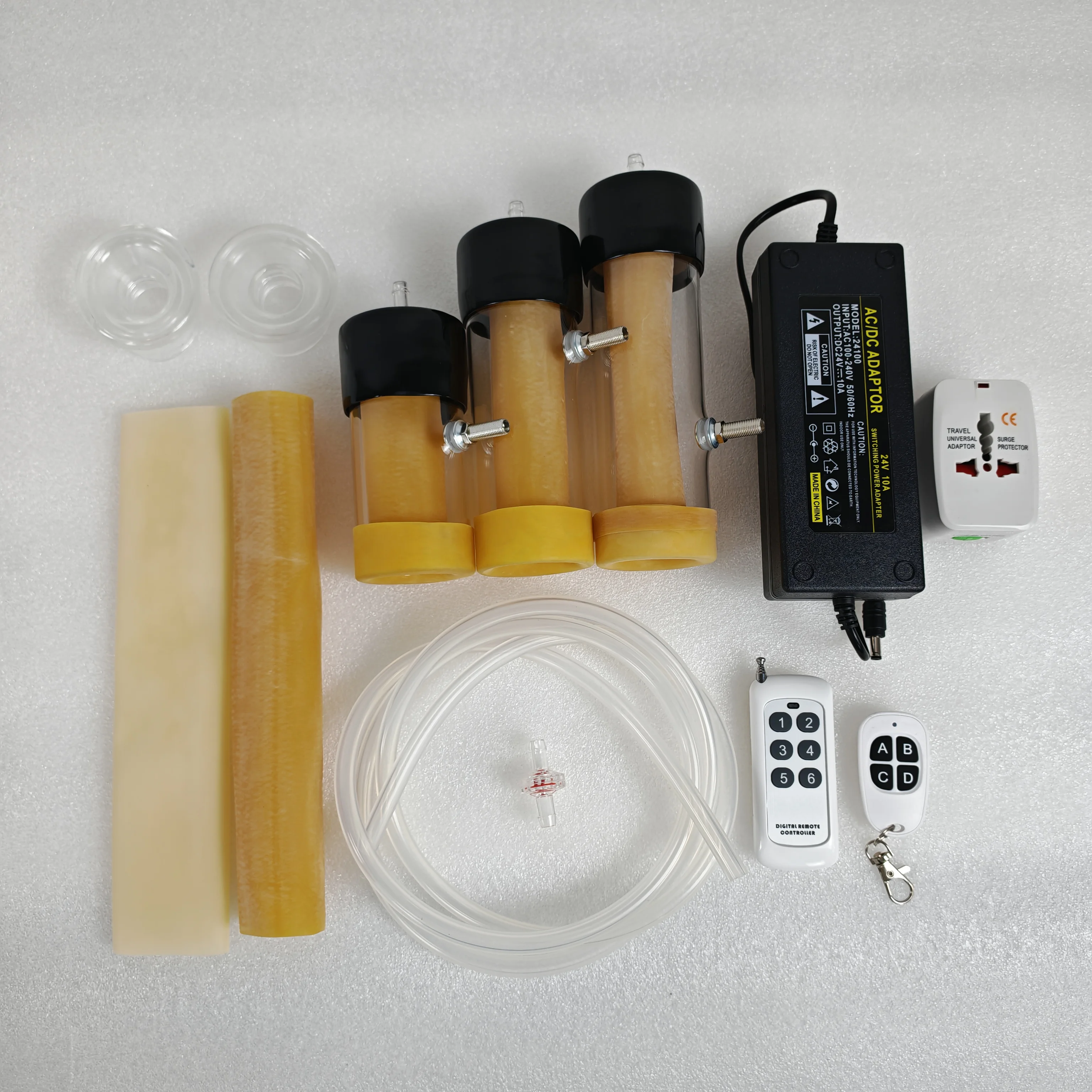 Labor-saving automatic vacuum milking machine with multiple frequency settings to aid training