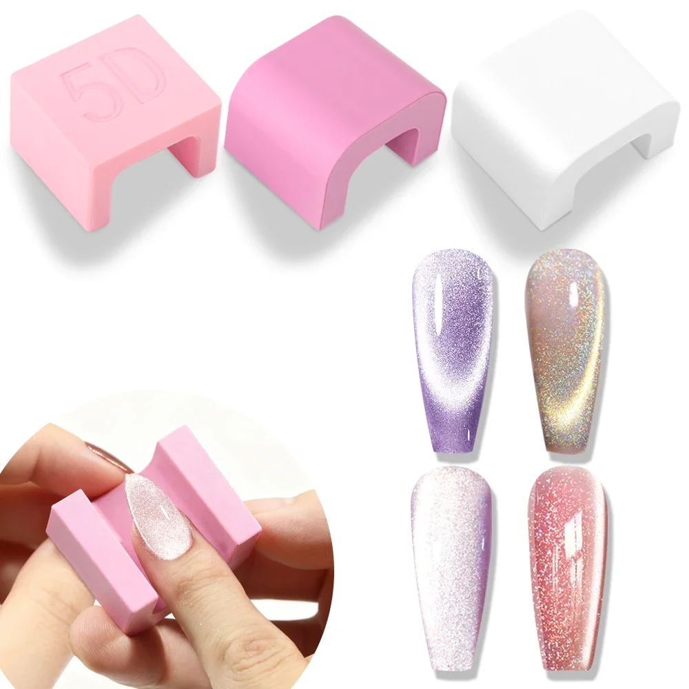 New Cat Eye Magnet Tool Nail Art Magnetic Stick Set Multiple Styles Suitable For DIY And Home Use U-Shaped Nail Art Accessories
