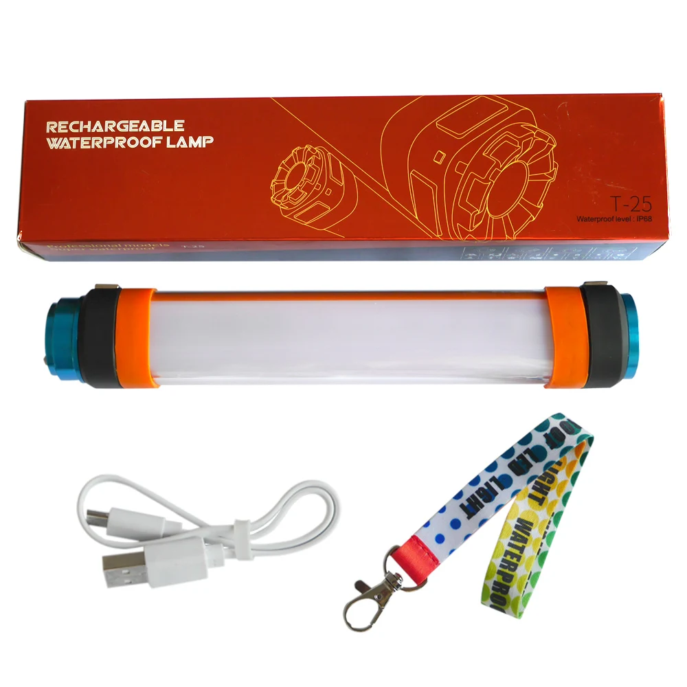 Waterproof 3W/4W/5.5W Portable Dimmable Power Bank Rechargeable Flashing Travel Lamp Flashlight Emergency Lights camping