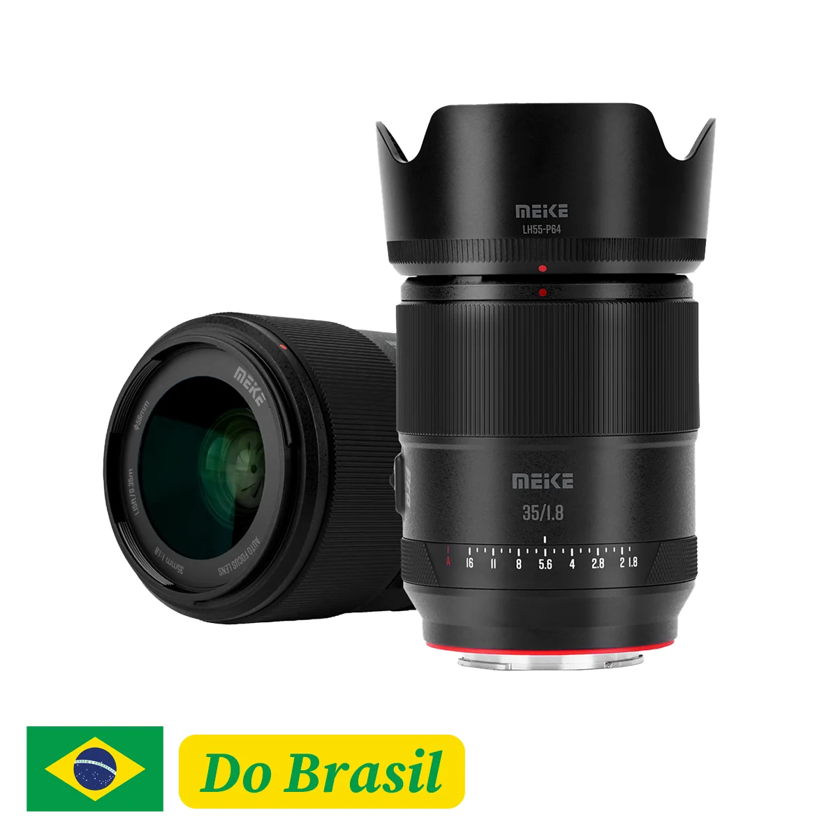 Meike 35mm F1.8 Wide Angle AF STM Full Frame High Resolution 8K Portrait Prime Lens for Sony E /Nikon Z/L-mount Cameras