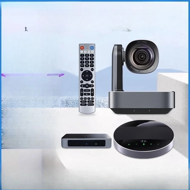 VA12Group video conference camera USB drive-free wide-angle 4K high definition camera omnidirectional microphone