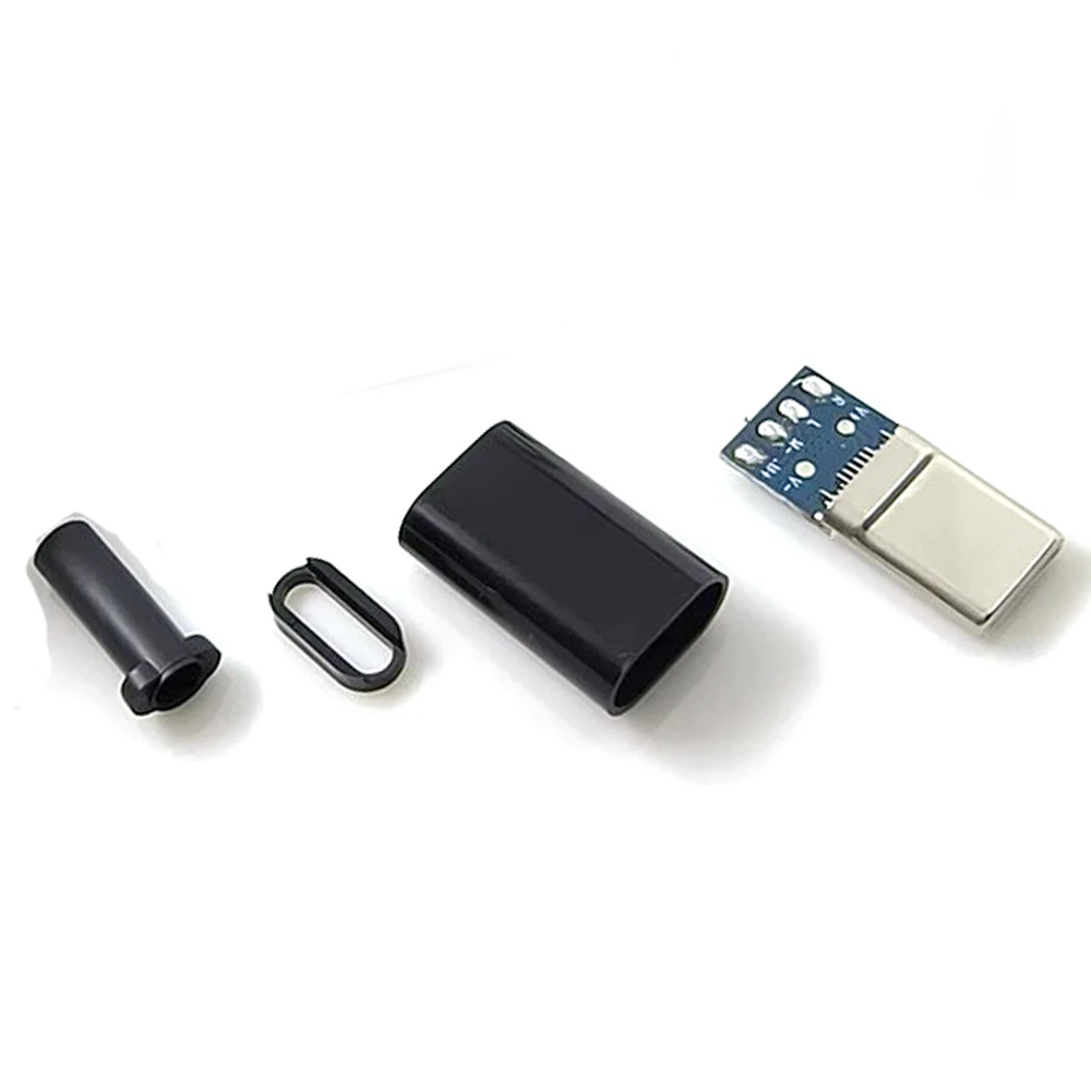 Audio male head 3.5 headphone modification plug Type-C digital decoding 4P with microphone 136D high-definition chip