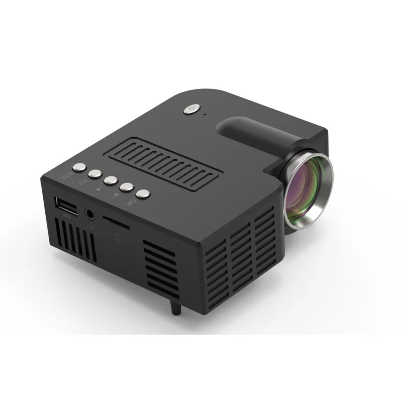 Mini Micro Projector LED Home Portable Small Phone Projector High Definition 1080p