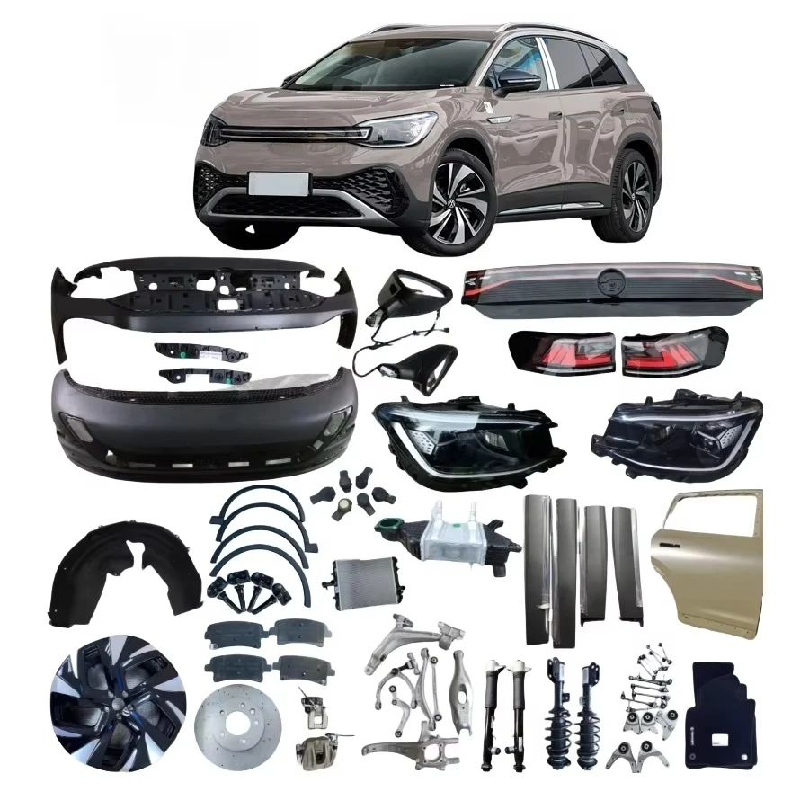 OEM ID.6 Crozz X Pro Accessories New Car Front Rear Bumper Headlight Taillight Rim Fender Door Mirror Filter VW Parts