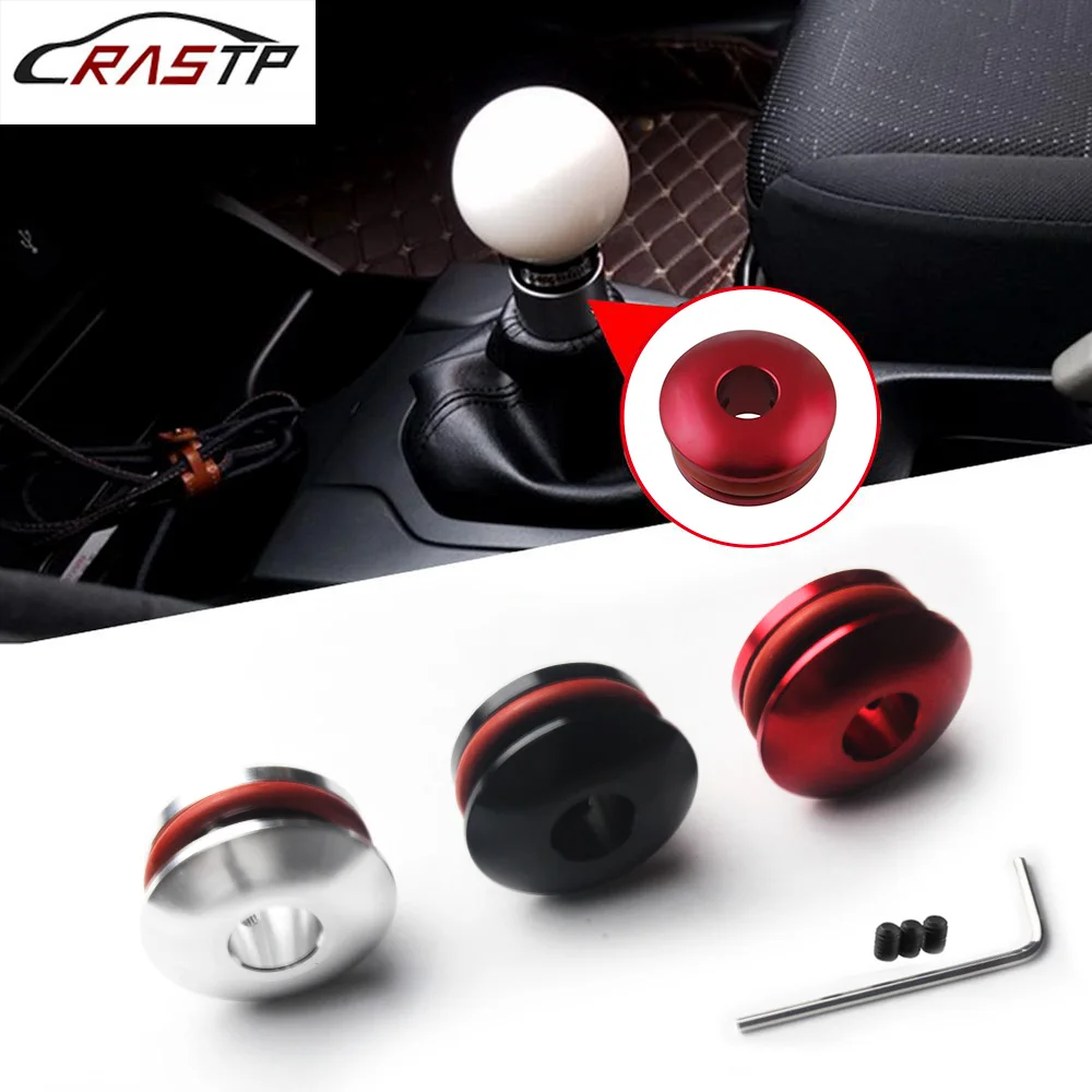 Universal Shift Knob Stopper Shifting Head Limiter Fixed Base Gear Head Buckle Aluminum Car Gear Knob Limiter RS-SFN056