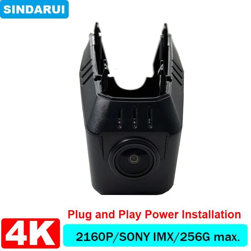 4K HD 2160P Plug and Play WIFi Car DVR Video Recorder Dual Lens Camera For Lynk & Co 01 PHEV 2018 2019 2020 With APP Control