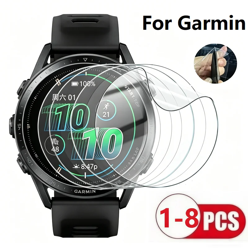 For Garmin Forerunner 165 255 265 S 55 45 245 735 XT 945 965 745 955 Screen Protector Hyrogel Soft Tpu Protective Film Foil