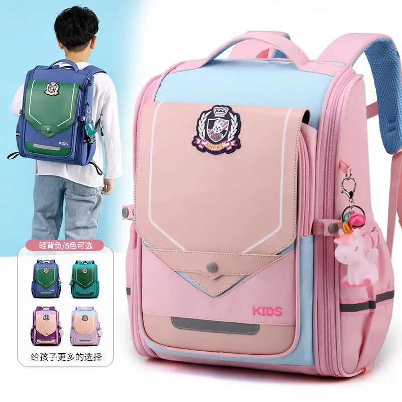 Japanese Big Capacity Waterproof Durable Schoolbag Primary School Students Grades 1-6 Princess Cute Backpack Integrated Bagpack