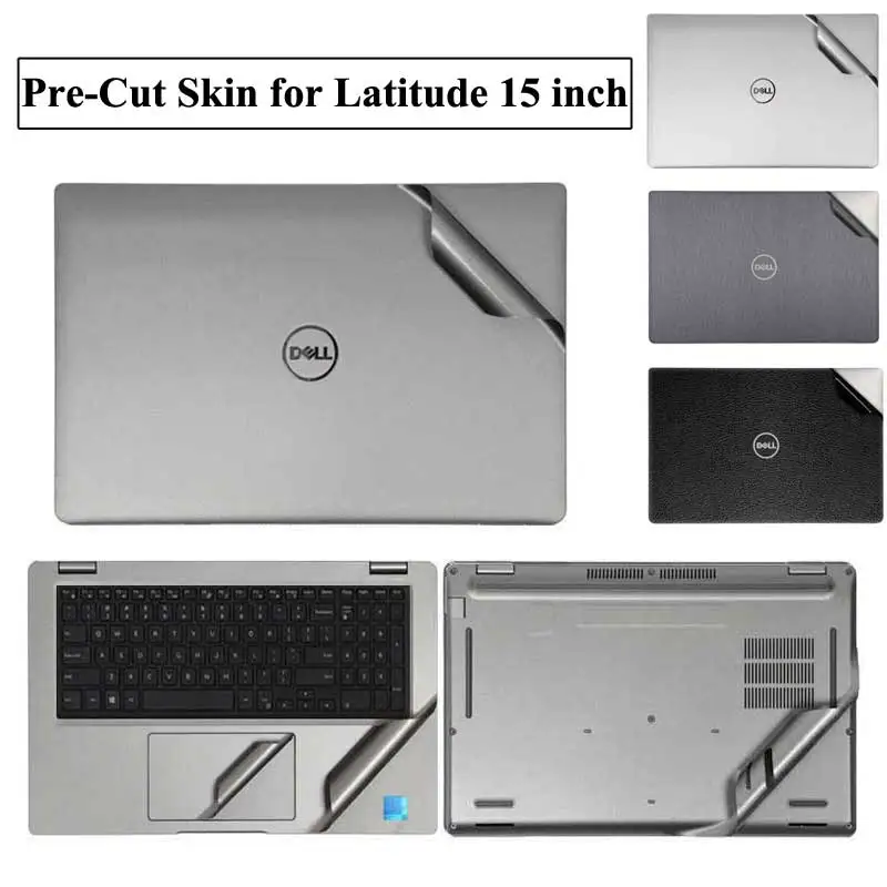 Pre-Cut Laptop Skin Cover Film for Dell Latitude 15 inch 5550 5540 5530 5520 5521 3550 3540 5511 5510 Vinyl Decal Sticker