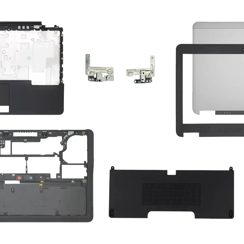 New Top Case For Dell Latitude 7240 E7240 Laptop LCD Back Cover Rear Top case Front Bezel Hinges Palmrest Bottom Case