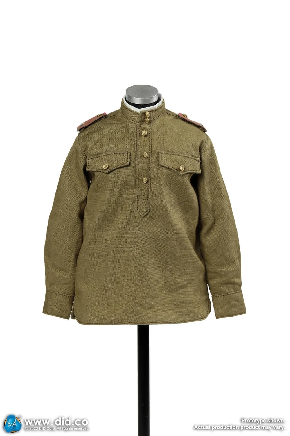 1/6 DID R80173 WWII Series Soviet Army Soldier General Warrior Military Dress Suit Uniform Cap with Medal Accesssories For 12