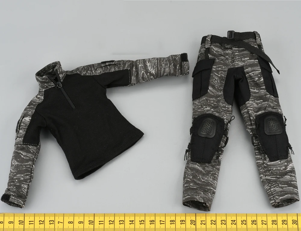 1/6 Easy&Simple ES 27005 Task Force 58 PO1 Brad Special Army Black Uniform Dress Suit Fit 12