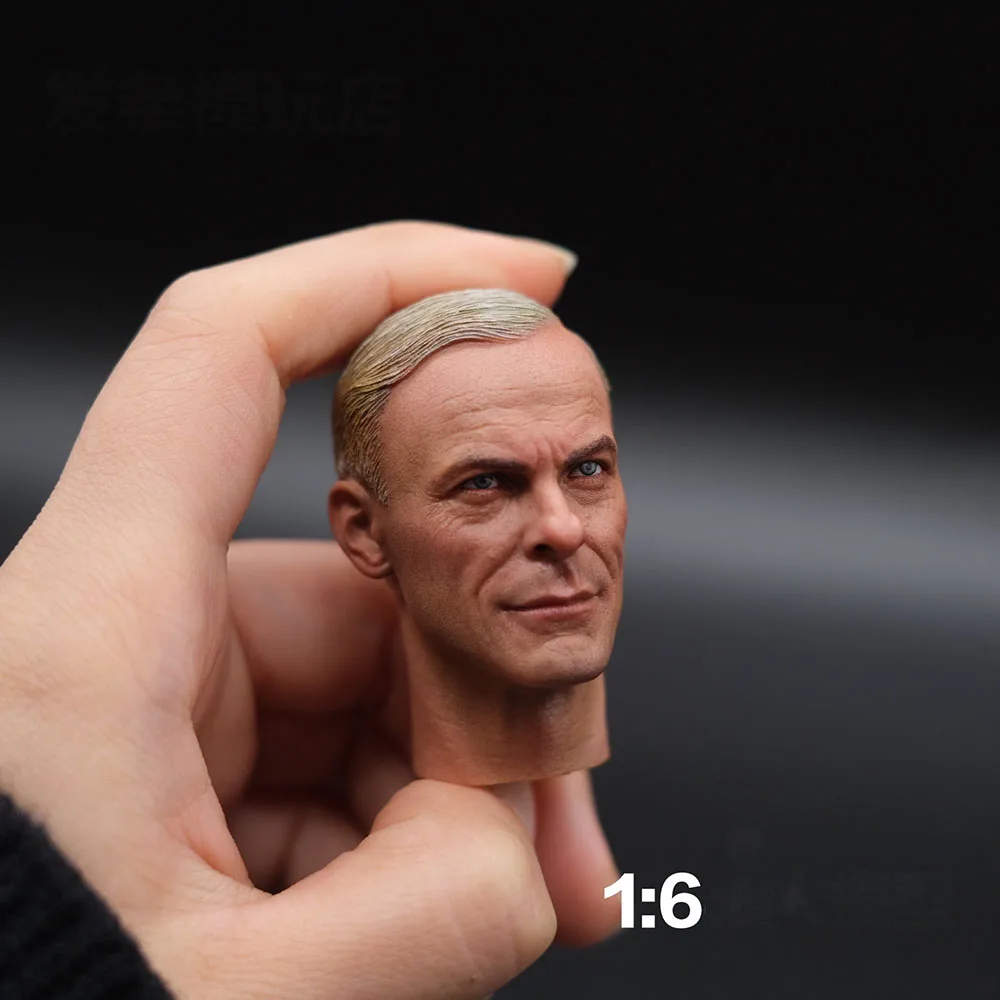 For Sale 1/6th DID D80151 African Army Doll Soldier War Male Head Sculpture Caps Scarf Model Suit Body Action Collect