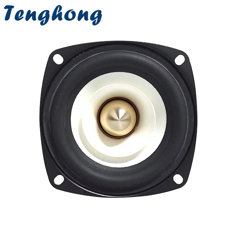 Tenghong 1pcs 3 Inch Audio Speaker 4Ohm 8Ohm 15W Full Range Speakers Hifi Mediant Bass Loudspeaker For Home Theater DIY