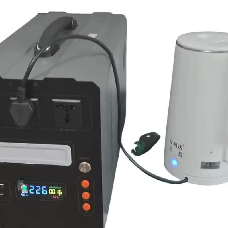 Portable 1024Wh 1500W UPS Power Station Fast Charging 1500W Pure Sine Wave Inverter External Battery MPPT Car