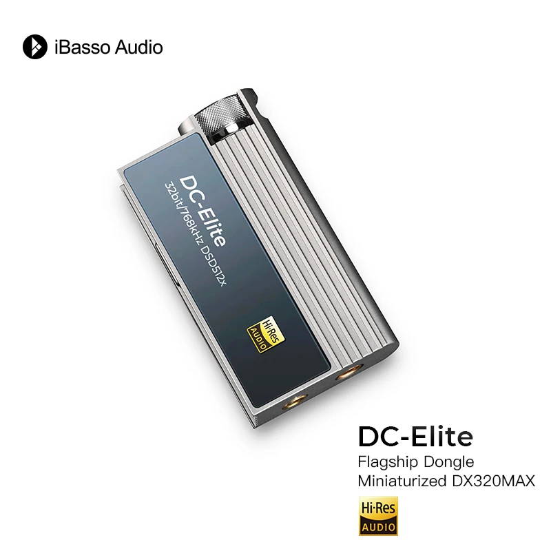 IBasso Jr.DC-Elite Mobilephone Amplifier Dongle Cap Flagship Portable DAC USB AMP Decoder ROHM BD34301EKV 3.5/4.4mm for Android