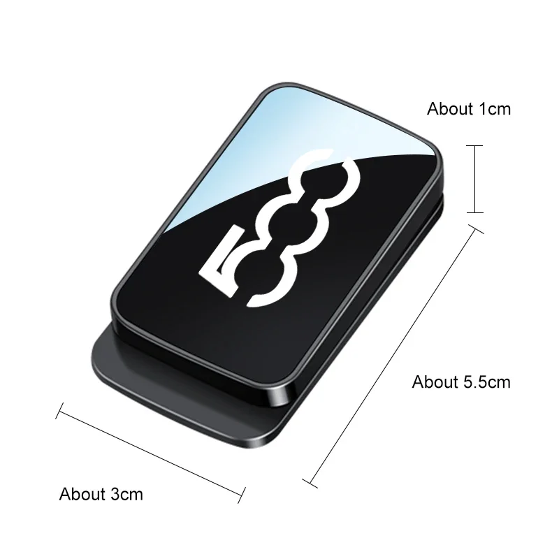 Magnetic Car Seat Belt Holder Suitable for Abarth 124 125 500 695 500X 500L Punto Adjustable Safety Belt Clip Accessory