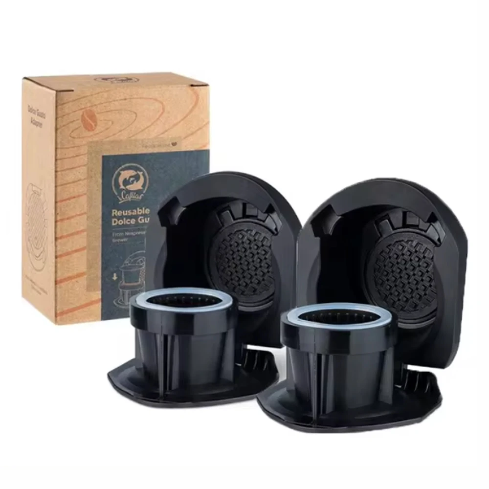 Coffee Adapter for Genio S Capsule Dolce Gusto Reusable Capsule Adapter with Genio S Piccolo Coffee Machine Accessories iCafilas