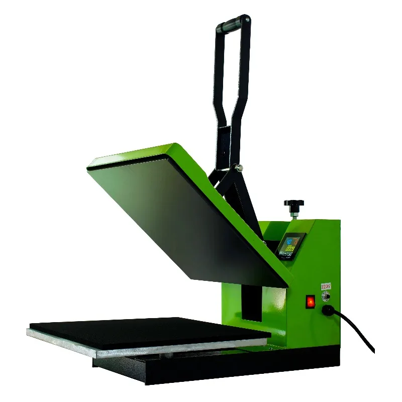 Commercial Manual Flat Heat Press Machine 15x15 16x20 16x24 Inch High Pressure Heat Press for T-Shirt Printing