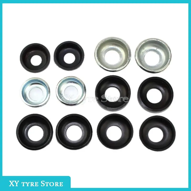 Bicycle Axle Bowl Mountain Bike Front Axle Steel Bowl Rear Bearing Gear   Hub Bead Bowl Front Bicycle Accessories