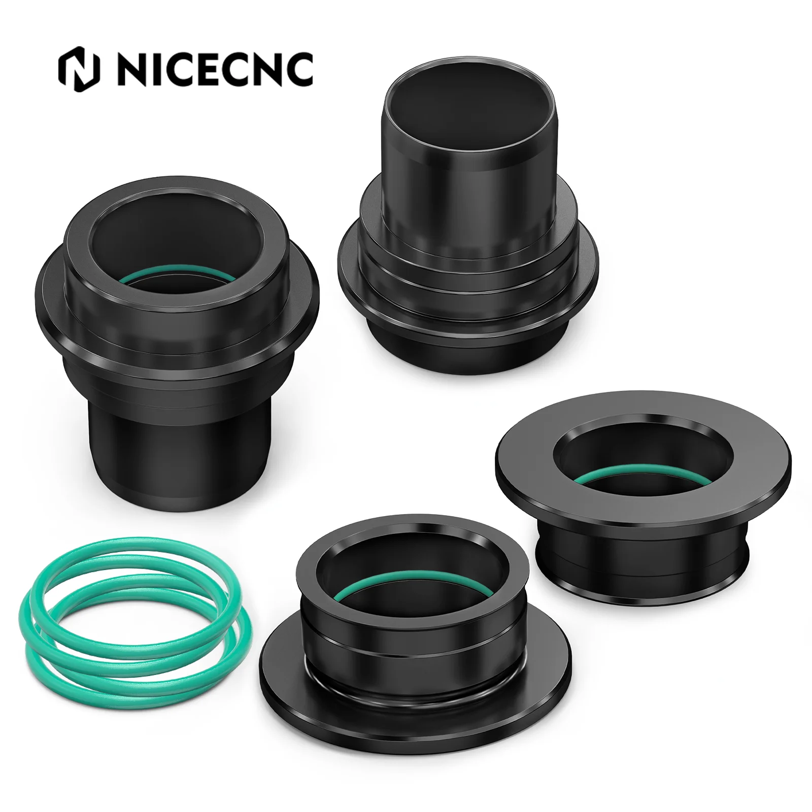 NICECNC For Stark Varg EX For Stark Varg MX 2024-2025 Motorcycle Front Rear Wheel Spacer Hub Collars Aluminum Electric Dirt Bike