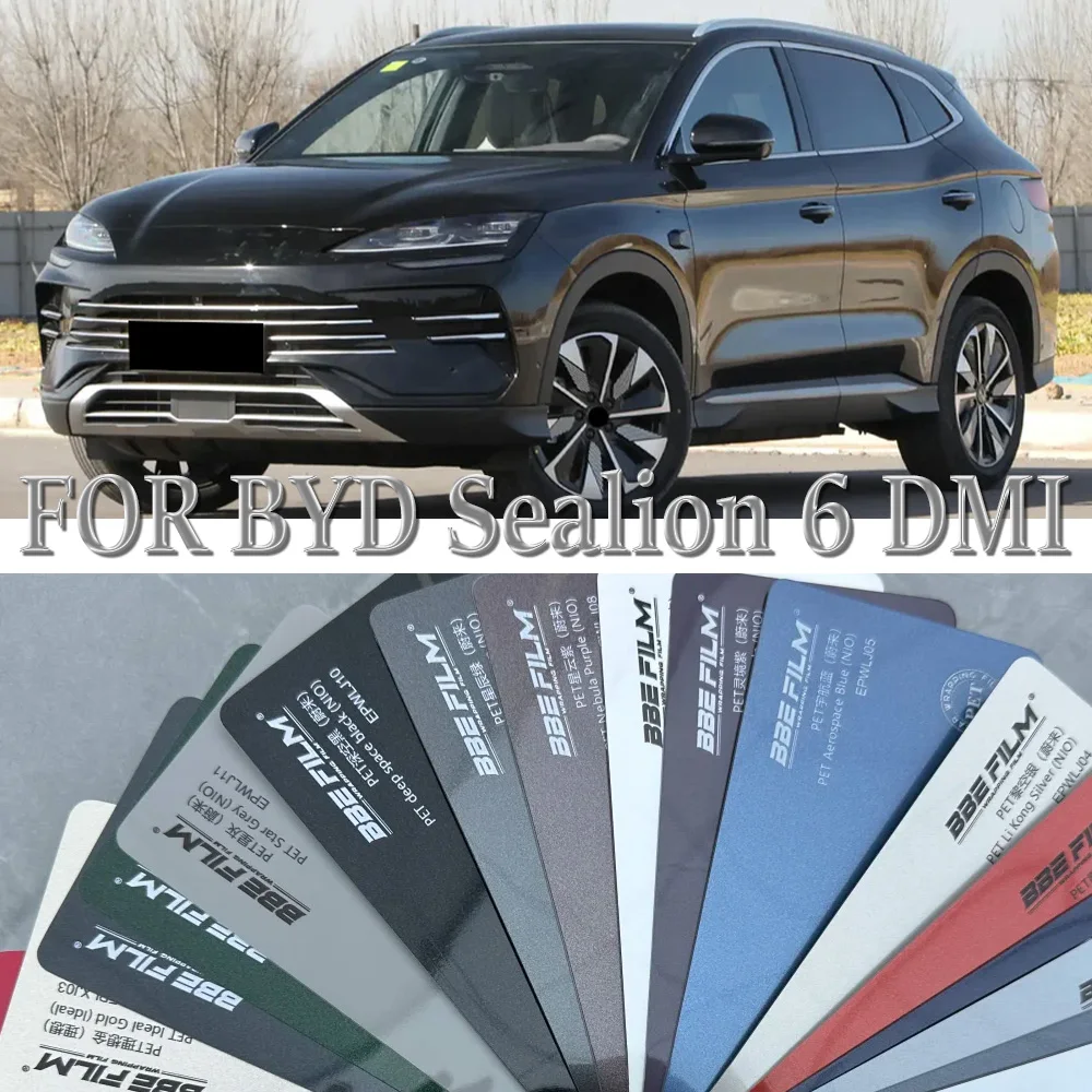 For BYD SEALION 6 DMI 2023 2024 Car Paint Protection Film TPU Pre-cut Anti-scratch Body Sticker Repair Bra Kit Transparent