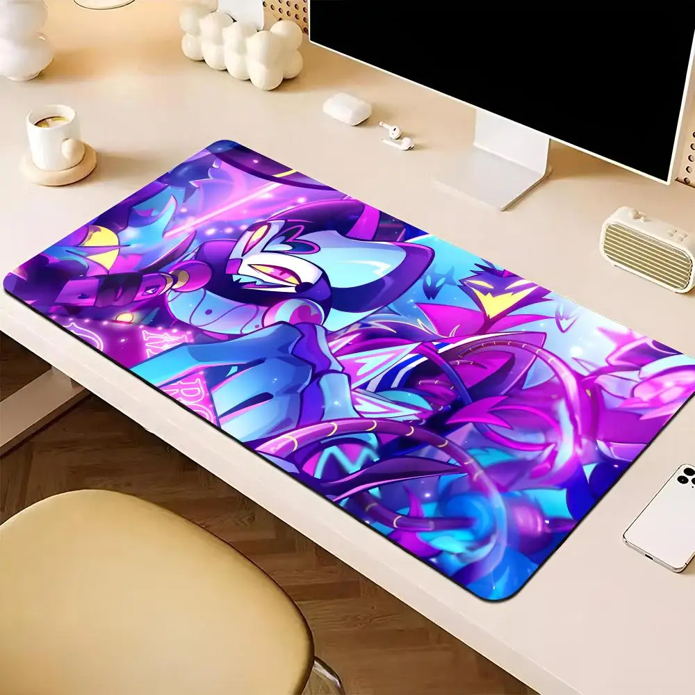 Helluva Boss     Mouse Pad game teclado XXL Mouse Pad Large Computer Laptop Non-slip Keyboard Desk Mat Mousepad