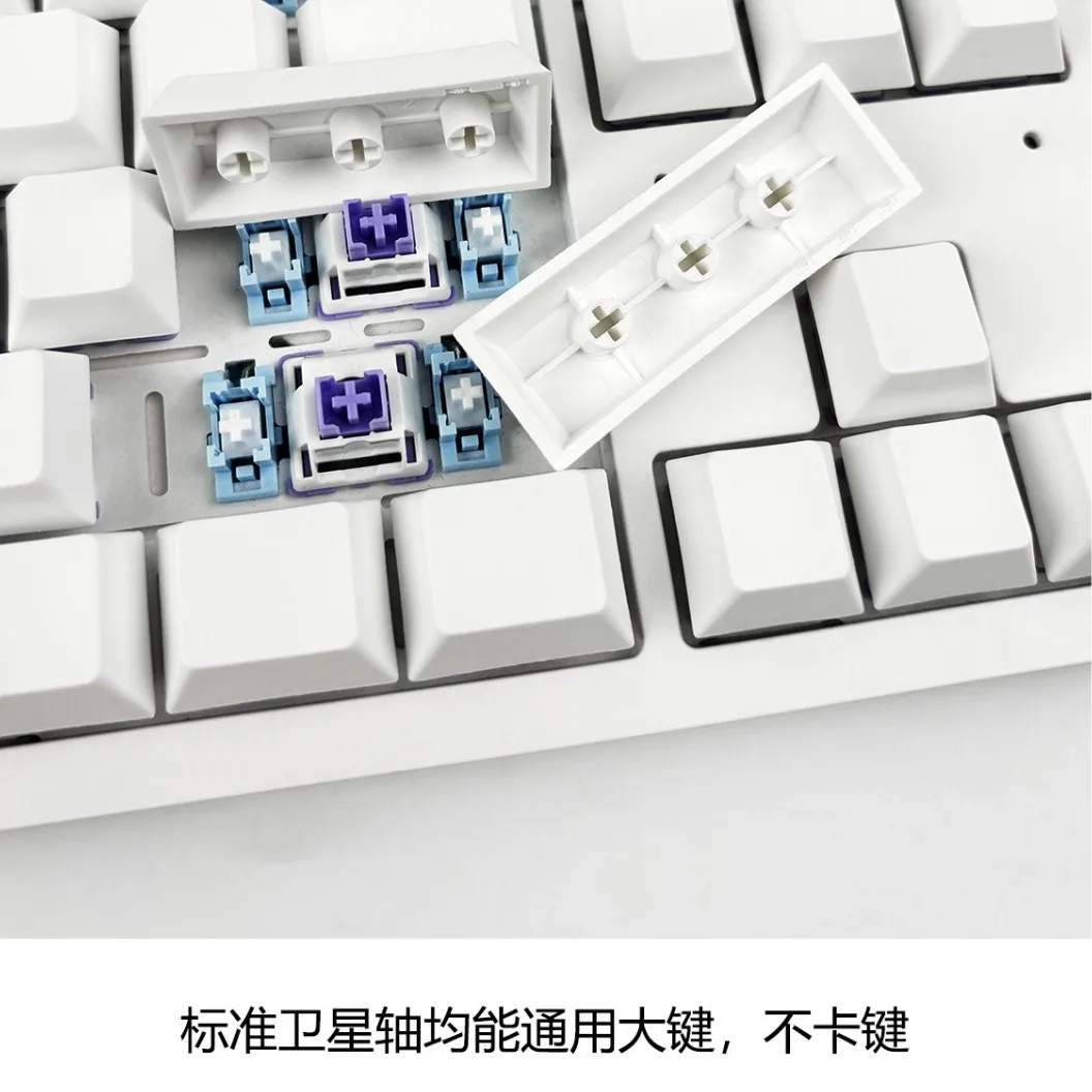 Original height PBT blank keycap material  cherry keycap  easy to color DIY keycap 120 pieces  small full set