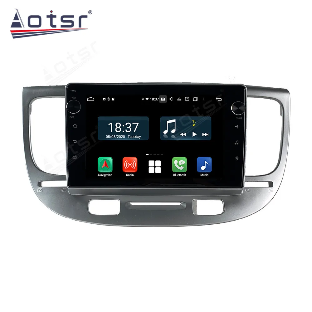 Android 10.0 Car Multimedia Stereo Player For Kia RIO 2 2005 2006-2011 Auto Radio Audio Video GPS Navigation Head Unit Carplay