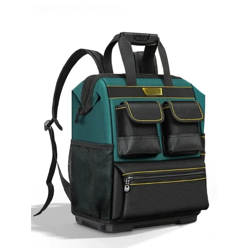 Backpack Sturdy Durable Toolkit Portable Multifunctional Repair Bag Canvas Storage