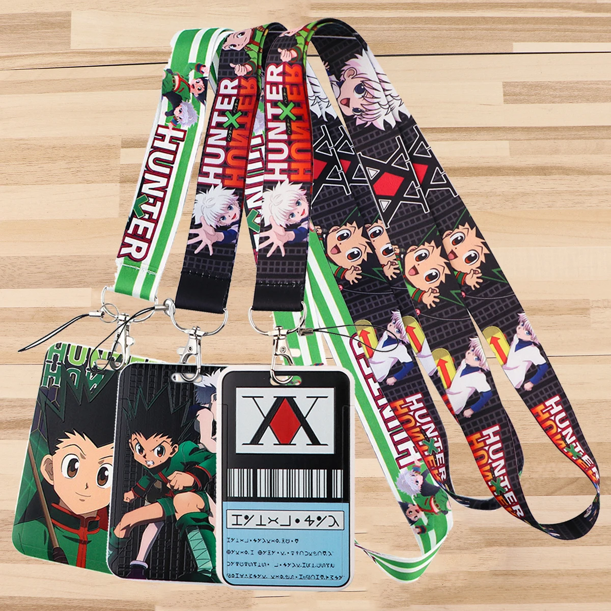 Anime Killer Neck Strap Lanyard for Keys Keychain Badge Holder ID Credit Card Pass Hang Rope Phone Charm Anime Accessories