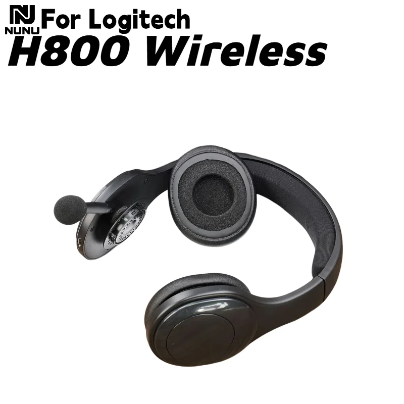 Replacement protein leather Ear Pads Cushions /Head beam cushion for Logitech H800 Wireless Headphone repair parts