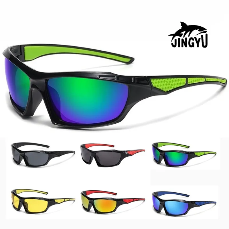 2026 New Model Fishing Glasses Polarized Sun Glasses Windproof Outdoor Special Protective Goggles Night Vision Color Film