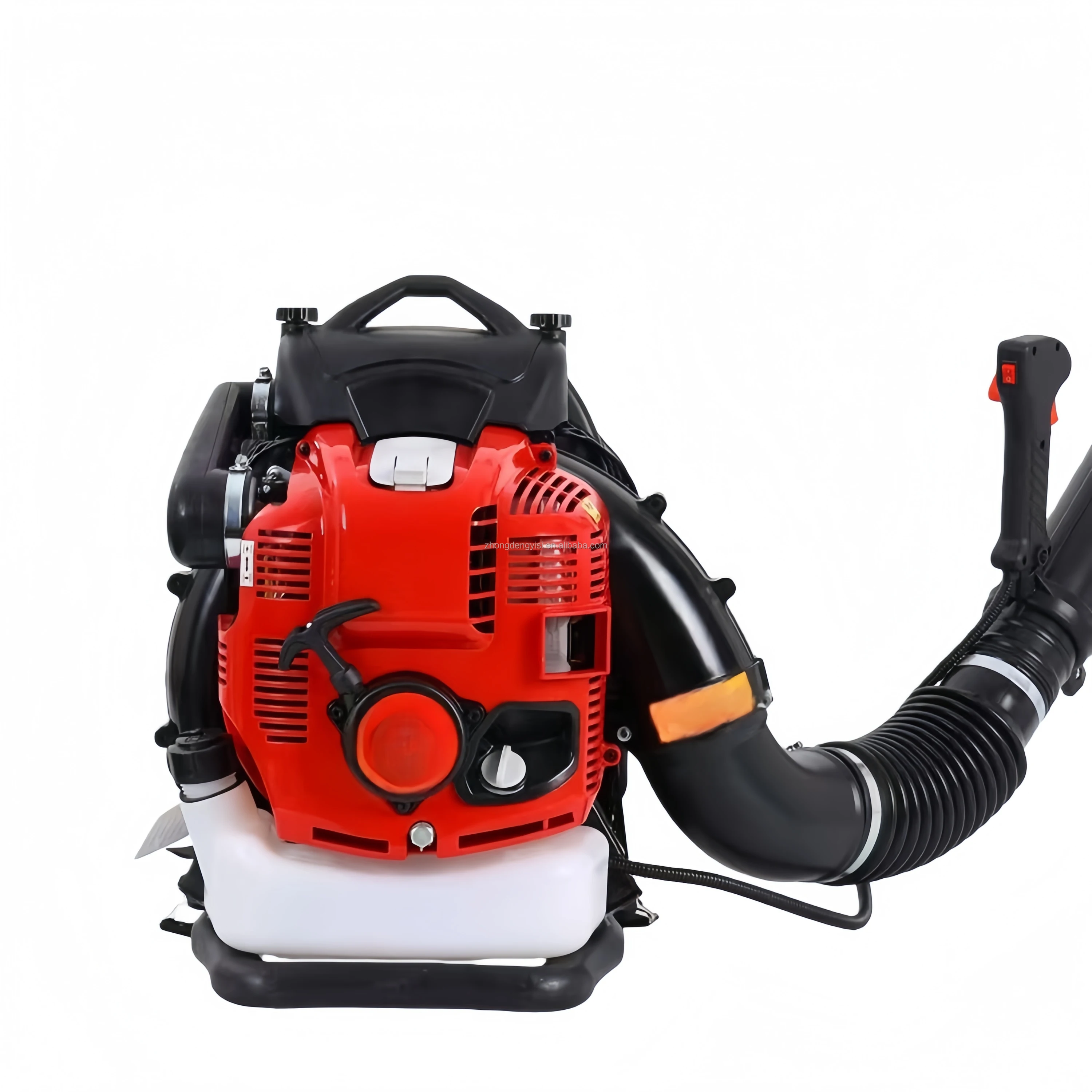 Industrial Grade Backpack Blower Vacuum Cleaner with Cast Iron Blades Low Pressure for Garden Leaf and Snow Blowing