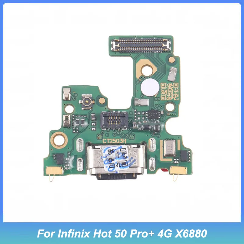 USB Charging Dock Board for Infinix Hot 50 Pro+ 4G X6880 Charger Port Connector Flex Cable for Infinix Hot 50 Pro Plus