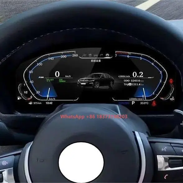 Car Instrument Digital Cluster for BMW X1 X2 1Series 2Series 2013-2022 Speedometer Dashboard Mechanical Board Gauge LCD Display