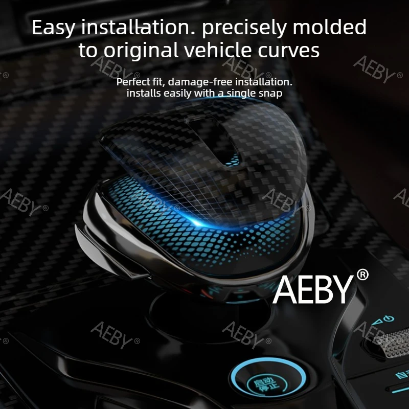 For BYD Seal U DM-i 2025-2026 Gear Shift Knob Cover,Automatic Shifter Head Cover,car center console,Non-Slip Grip Interior Decor
